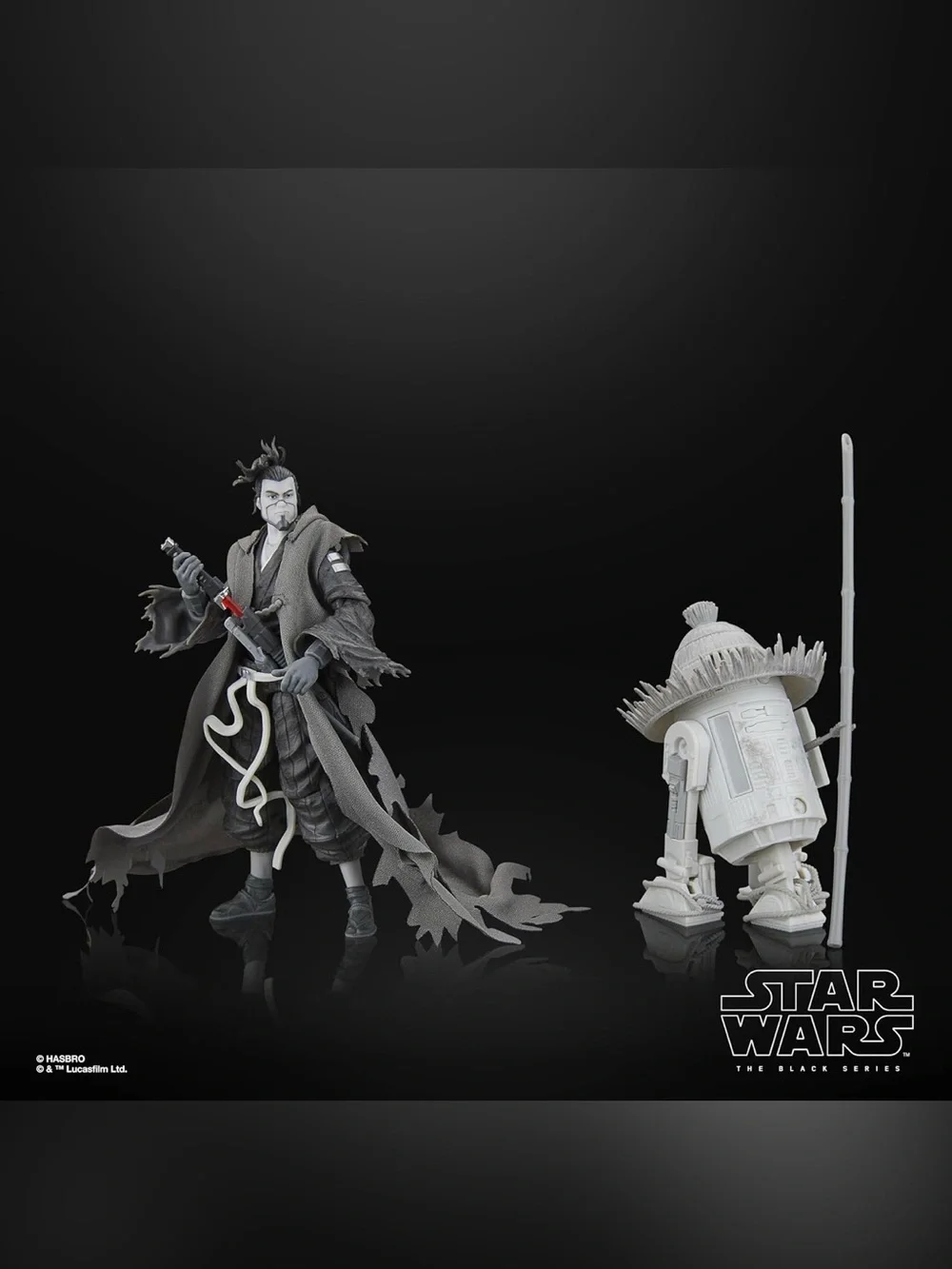 Star Wars The Black Series The Ronin & R5-D56 Visions Figure Set G1320 NEW